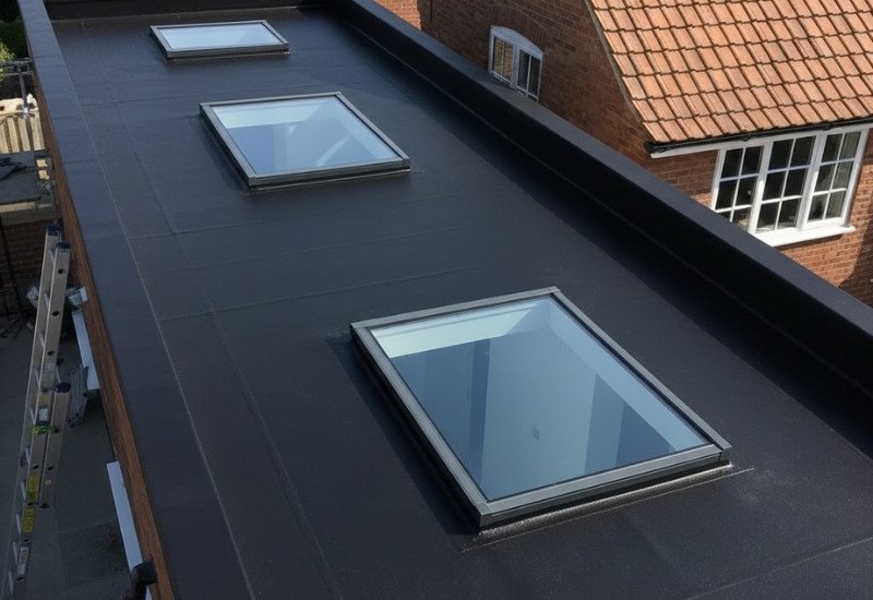 EPDM Rubber Roofing Installation That Provides Over 40 Years of Reliable Protection