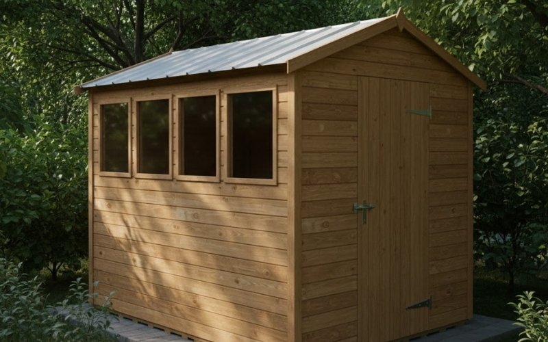 Upgrading to EPDM Rubber Roofing for Your Shed's Flat Roof
