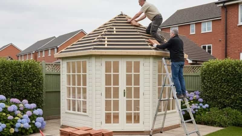 Summerhouse Roof Repairs Wingate